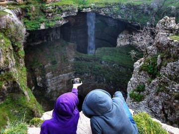 Ливанское чудо природы: трехъярусный водопад (ФОТО)