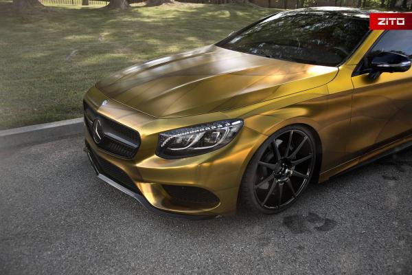 Золотая роскошь, или как выглядит купе Mercedes-Benz S500 (ФОТО)