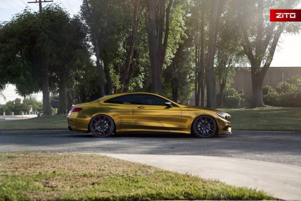 Золотая роскошь, или как выглядит купе Mercedes-Benz S500 (ФОТО)