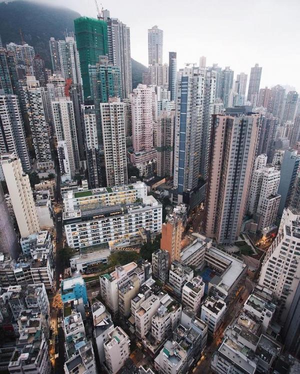 Красивые городские пейзажи в необычных сочетаниях (ФОТО)