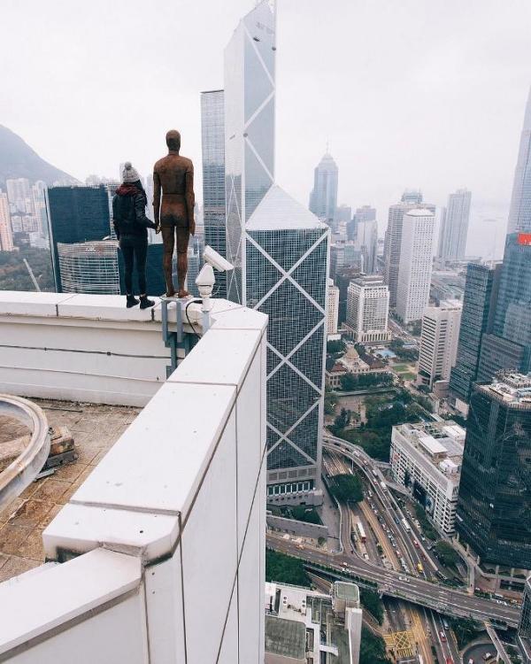 Красивые городские пейзажи в необычных сочетаниях (ФОТО)