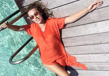 Ксения Собчак поделилась снимками с отдыха на Мальдивах (ФОТО)
