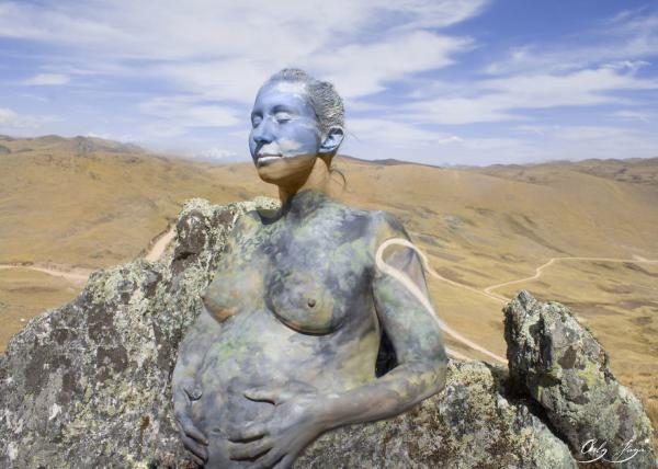 Слиться с природой. Потрясающие живые картины французского художника (ФОТО)