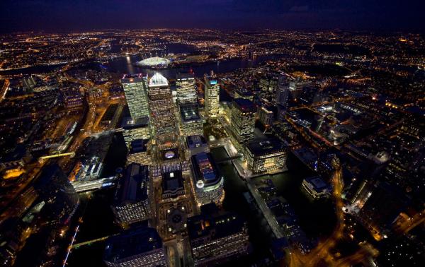 Неописуемая изящность, или как выглядит Лондон с высоты птичьего полета (ФОТО)