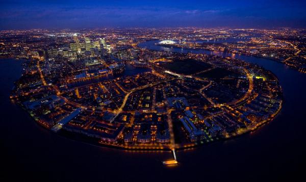 Неописуемая изящность, или как выглядит Лондон с высоты птичьего полета (ФОТО)