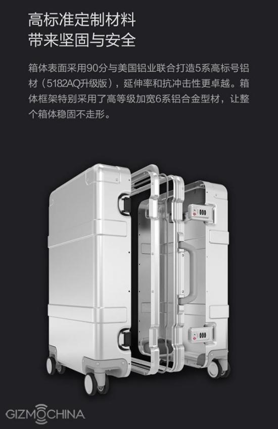 Компания Xioami представила «умный» чемодан для путешествий (ФОТО)