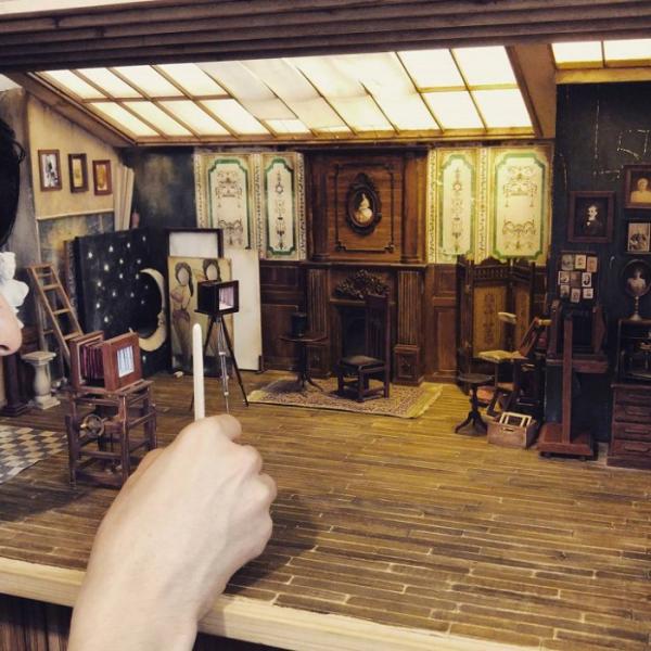 Оригинальный проект: миниатюрная реплика фотостудии (ФОТО)