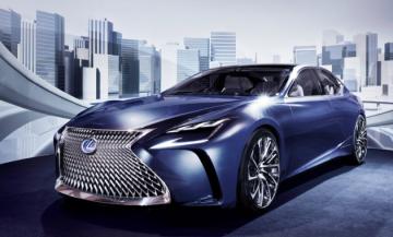 Новый Lexus LS появится в 2018 году (ФОТО)