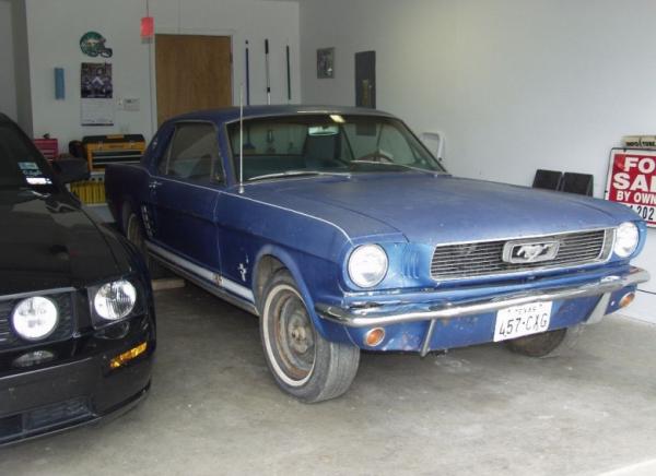 В американском штате Техас случайно обнаружили редкий экземпляр Ford Mustang  (ФОТО)