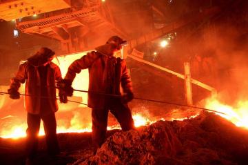 В Украине увеличилось производство стали и угля