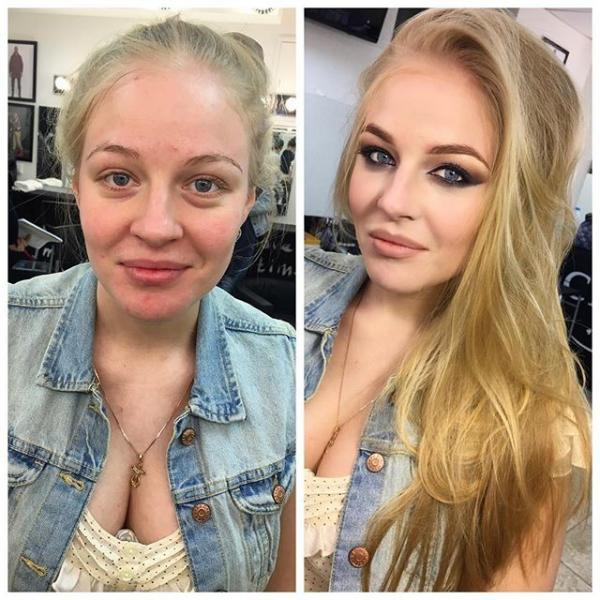 Никогда не доверяй женщине с макияжем: ошеломляющие работы визажиста (ФОТО)