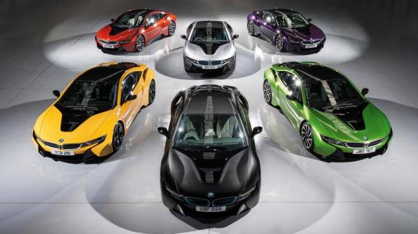 BMW расширил цветную палитру гибридного купе i8 (ФОТО)