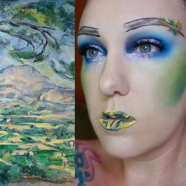 Визажист из США превращает своё лицо в шедевры живописи (ФОТО)
