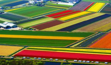 Неимоверная красота: Нидерланды с высоты птичьего полета (ФОТО)