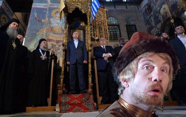 «Путин и византийский гроб»: В сети поиздевались над президентом РФ (ФОТО)