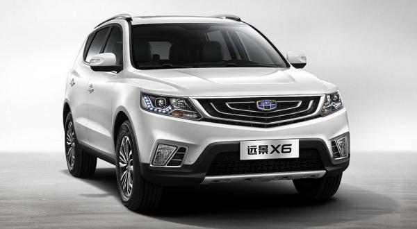 Geely показала рестайлинговый Emgrand X7 (ФОТО)