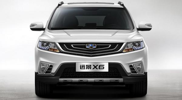 Geely показала рестайлинговый Emgrand X7 (ФОТО)