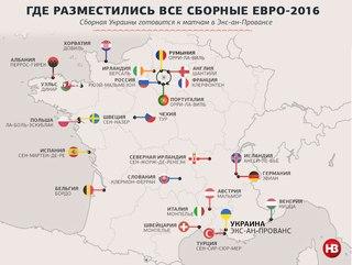 Шесть главных фактов о Евро-2016 (ИНФОГРАФИКА)