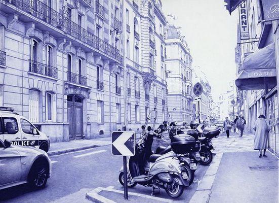 Удивительная красота: картины, созданные с помощью шариковой ручки (ФОТО)