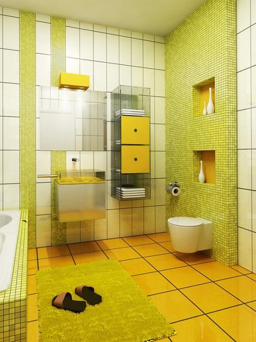 Яркий акцент: необычное оформление ванных комнат (ФОТО)