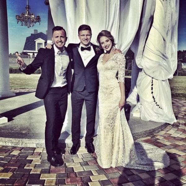 Большая футбольная свадьба. Никита Корзун нашел свое счастье