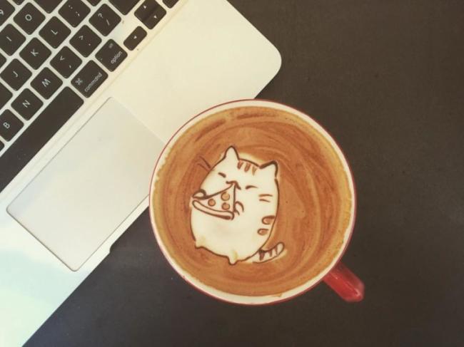 15 крутейших рисунков на кофе (ФОТО)
