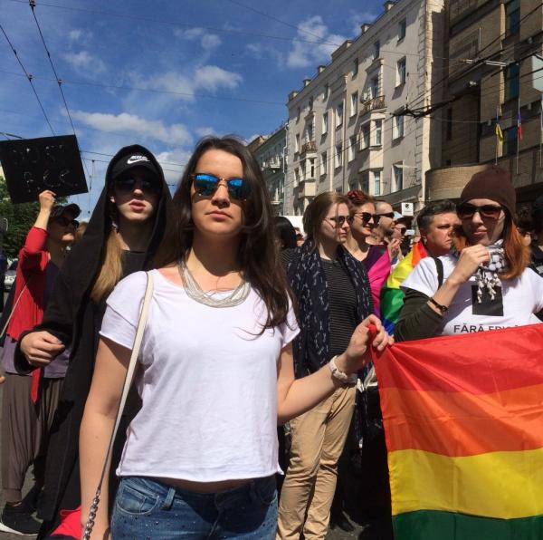 Мирно, спокойно, неинтересно. В Киеве прошел марш равенства ЛГТБ (ФОТО)