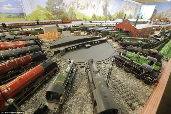 Британец создал невероятную модель железной дороги за 250 тысяч фунтов стерлингов (ФОТО) 