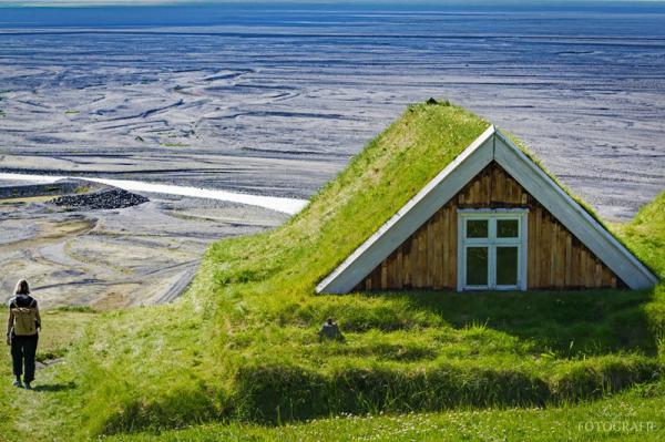 20 сказочных скандинавских домиков с живой крышей (ФОТО)