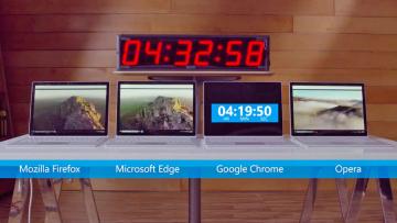 Microsoft доказала, что Google Chrome быстрее всех «убивает» ноутбук (ВИДЕО)