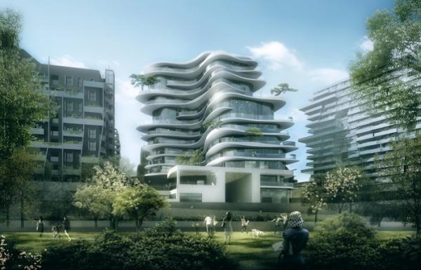 Футуристическое здание в центре Парижа: амбициозный проект от архитекторов из Китая (ФОТО)