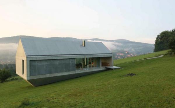 Сложный многогранник: проект необычного жилого дома в Польше (ФОТО)