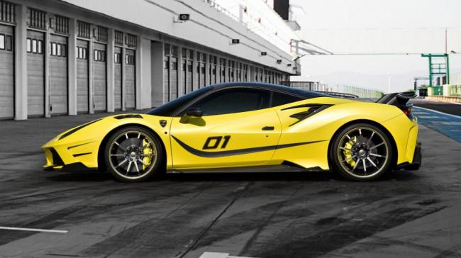 Ferrari 488 GTB превратили в яркую Siracusa 4XX (ФОТО)