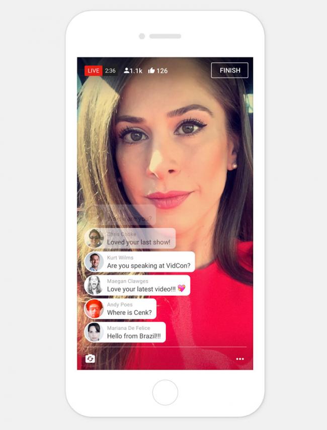 YouTube готовит функцию, которая убьет Periscope (ФОТО)
