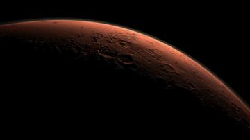 В NASA показали «перевернутый» кратер на Марсе (ФОТО)