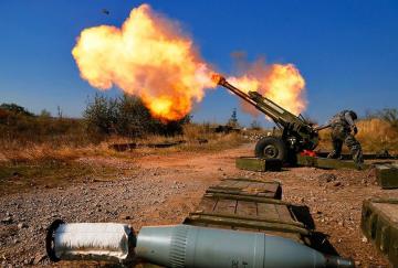 Ситуация в АТО: боевики обстреливают позиции ВСУ из артиллерийских установок
