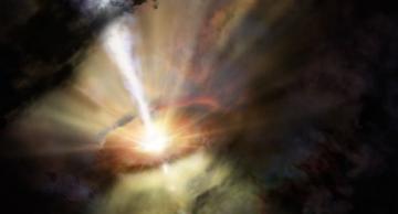 Телескоп ALMA сделал снимок сверхмассивной черный дыры (ФОТО)