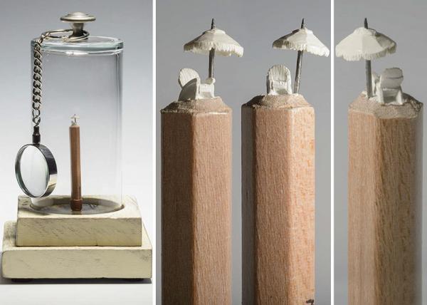 Скульптуры, вырезанные из обычных карандашей, которые поражают воображение (ФОТО)