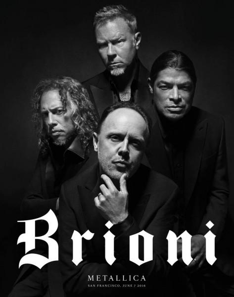 Группа Metallica снялась в рекламной компании бренда Brioni (ФОТО)
