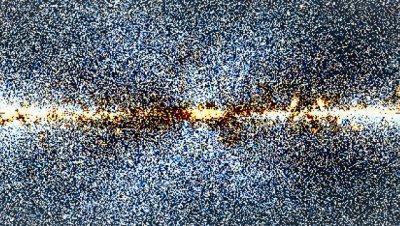 Ученые обнаружили гигантский крест в центре Млечного Пути (ФОТО)