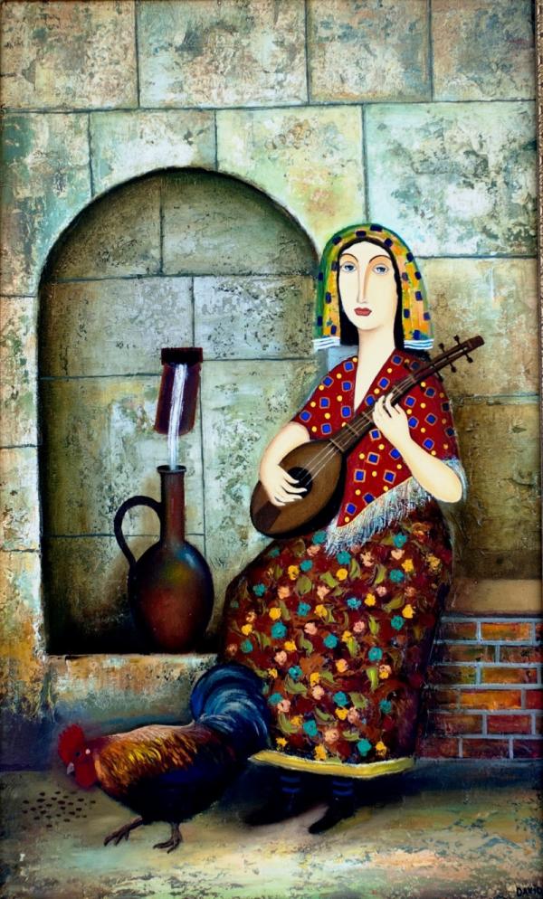 Ощущение праздника: позитивные картины в исполнении художника из Грузии (ФОТО)