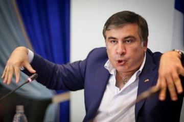 У Саакашвили угнали бронированный джип