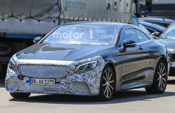 Горячий немец: в Mercedes-Benz тестируют новое спортивное купе (ФОТО)