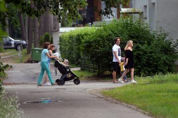 Алла Пугачева с детьми отдыхает в Юрмале