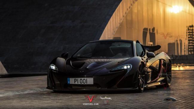В Сети появились первые снимки McLaren P1 Spider (ФОТО)
