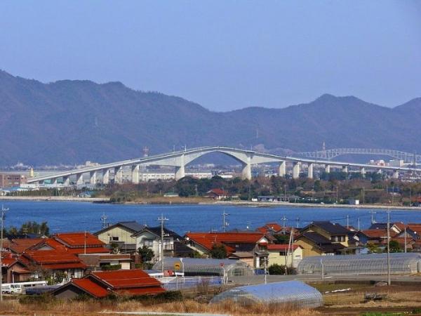 Чудо инженерии: самый большой японский мост с жесткой конструкцией (ФОТО)