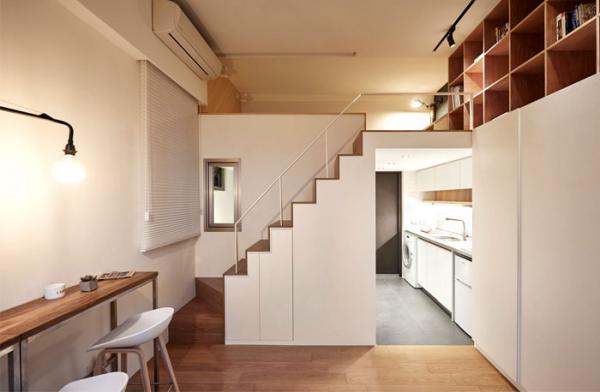 В тесноте, да не в обиде: 22 квадратных метра в Тайване (ФОТО)