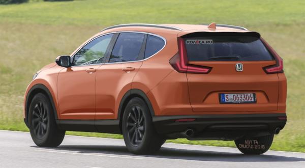 Первые изображения Honda CR-V нового поколения (ФОТО)