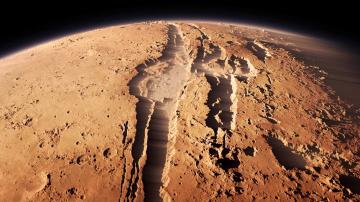 NASA: в подземельях Марса есть живые организмы
