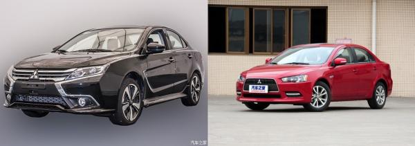 В Сети появились первые фотографии нового седана Mitsubishi Lancer